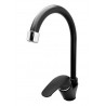 Llave Griferia Lavaplatos Alta Mezclador Cuello De Cisne Abs