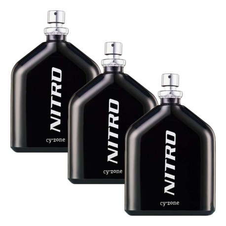 Perfume Nitro Negra Cyzone Caballero Or