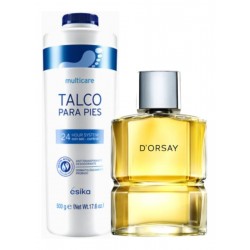 Perfume Dorsay + Talco Para Pies 500gr