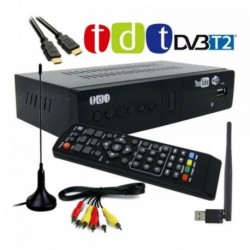 Tdt Decodificador Tv Receptor Televisor Codificado + Wifi