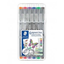 Set Rotuladores Staedtler 0.5 X 6 Unidades