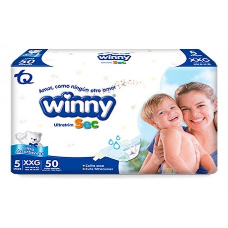 Pañales Winny Etapa 5 X 50 Unid