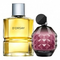 Perfumes Dorsay + Sweet Black Cyzone