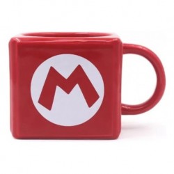Mug Cuadrado Mario Bross Pocillo 3d