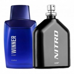 Perfume Winner Sport + Nitro Negra Esik