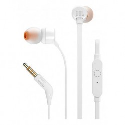 Audífonos Jbl T110 In-ear Blanco Color White