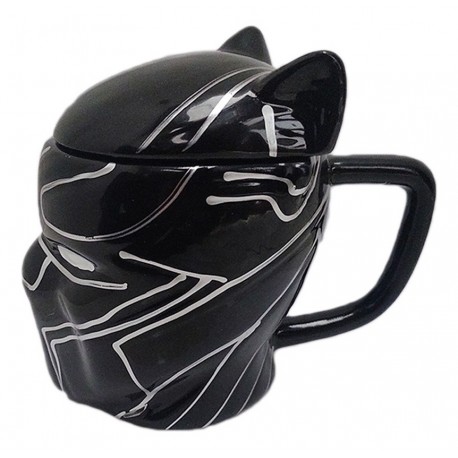 Mug Pantera Negra Pocillo 3d