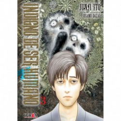 Indigno De Ser Humano Manga Tomo 03 Junji Ito Original