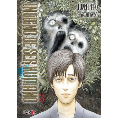 Ivrea - Indigno De Ser Humano 3 (de 3) - Junji Ito - Nuevo