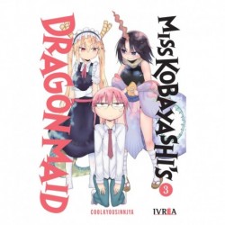Miss Kobayashi's Dragon Maid Manga Tomo 03 Original Español