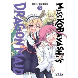Miss Kobayashis Dragon Maid: Na, De Coolkyousinnjya. Serie Miss Kobayashis Dragon Maid, Vol. 5. Editorial Ivrea España, Tapa Blanda, Edición Fisico En Español, 2022