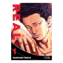 Real 1, De Takehiko Inoue. Serie Real, Vol. 1. Editorial Ivrea, Tapa Blanda, Edición 1 En Español, 2023