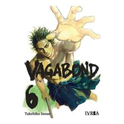 Vagabond 6, De Takehiko Inoue. Serie Vagabond, Vol. 6. Editorial Ivrea, Tapa Blanda, Edición 1 En Español, 2023