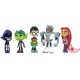 Jóvenes Titanes Teen Titans Go Colección 5 Figuras En Bolsa