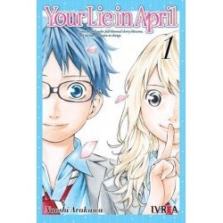 Libro Your Lie In April 1 - Naoshi Arakawa - Ivrea - Manga