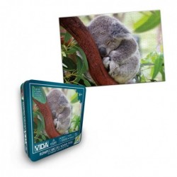 Rompecabezas X 1000 Piezas Coleccion Vida Koala Ronda