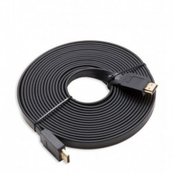 Cable Hdmi Plano 1.4ver 3d, Ultra Hd, De 10mts
