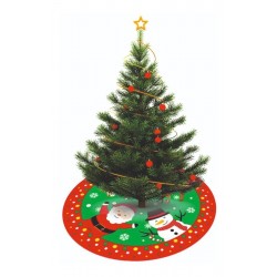 Decoración Navidad Pie De Arbol Tapete Arbol 90cm