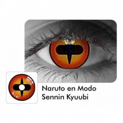 ¡ Lentes De Contacto Anime Naruto Senin Kyuubi !!