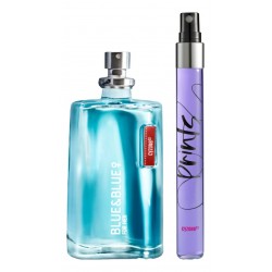 Perfume Blue And Blue + Prints Cyzone D