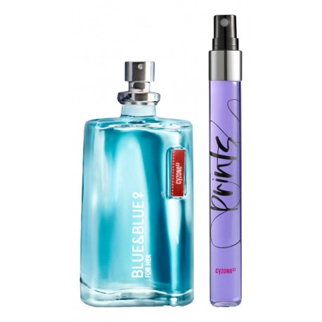 Perfume Blue And Blue + Prints Cyzone D