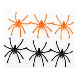 Araña Plástica Colores X 200 Unidades Decoración Halloween