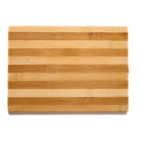 Tabla Para Cortar De Bambú Grande 28x38cm Cocina 3082934 Bamboo Rayas (36x26x2cm)