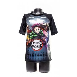 Demon Slayer Camiseta Kimetsu No Yaiba Tanjiro Nezuko Inosuk