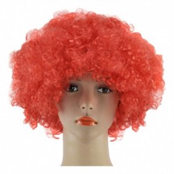 Peluca Afro Roja Grande