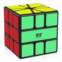 Cubo Rubik Magic Cube Sq1 Square 1 Qifa Fondo Negro Qiyi