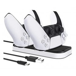 Base De Carga Dual Para Controles Ps5 Nuevo