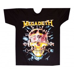 Megadeth Camiseta Vic Rattlehead Misil