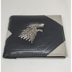 Game Of Thrones Billetera Pin Metálico Logo Casa Stark