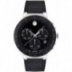 Reloj Movado 0607240 Sapphire Chronograph Black Dial Hombre (Importación USA)
