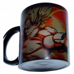 Dragon Ball Mug Pocillo Mágico Goku Super Sayayin