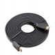 Cable Hdmi Plano 1.4ver 3d, Ultra Hd, De 5mts