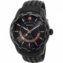 Reloj Movado 2600118 Hombre Series 800 Black PVD Case with L (Importación USA)