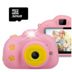 Camara Digital Para Niños Fotos Video Juegos.