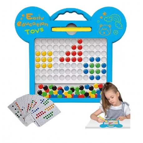 Tablero De Dibujo Fichas Magnéticas Juego Interactivo Niños