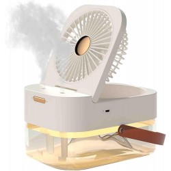 Ventilador Humidificador De Escritorio