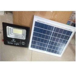 Luz De Emergencia Solar 40w Calidad Panel Grande