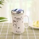 MUG DE PORCELANA MATE CON TAPA