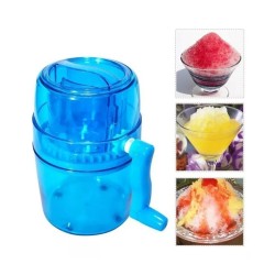 MÁQUINA DE HIELO MANUAL PORTÁTIL CONOS DE NIEVE RASPADO CHOLADO