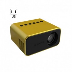 Mini Proyector De Vídeo, Soporte Led 1080p, Usb, Reproductor YT500