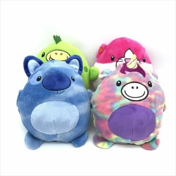 Saco Huggle Pets Mascotas Cojin Abrigo Capota Muñeco