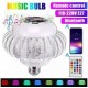 Bombillo Luz Led Rgb Bluetooth 12w Parlante Control Remoto