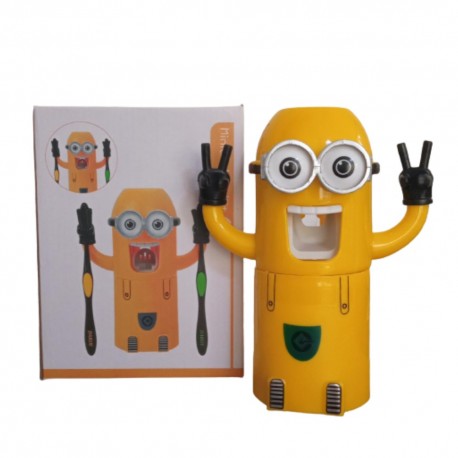 DISPENSADOR CREMA DETAL MINIONS INFANTIL