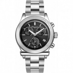 Reloj Salvatore Ferragamo FH6010016 1898 Chr Spec Black Mode (Importación USA)