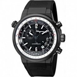 Reloj Salvatore Ferragamo FQ2020013 Hombre F-80 Black Ion-Pl (Importación USA)