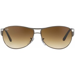 Gafas Ray-ban RB3342 Warrior Aviator Gunmetal/Brown Gradient (Importación USA)